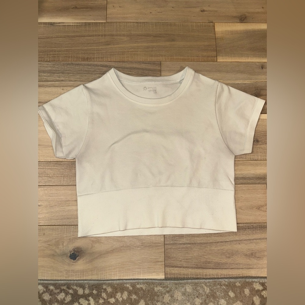 Aerie Cream Crop Top for Women
